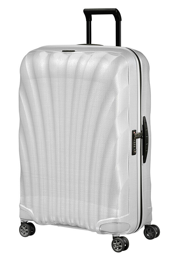 Off white trolley bag deals