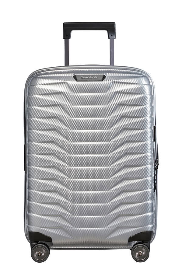 Samsonite Proxis Spinner Expandable 55cm  Silber