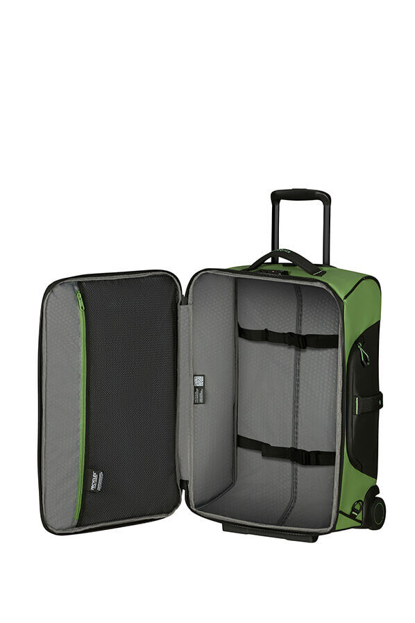 Samsonite Ecodiver Duffle with wheels 55/20 Backpack  Stone Green Samsonite Ecodiver Duffle with wheels 55/20 Backpack  Stone Green