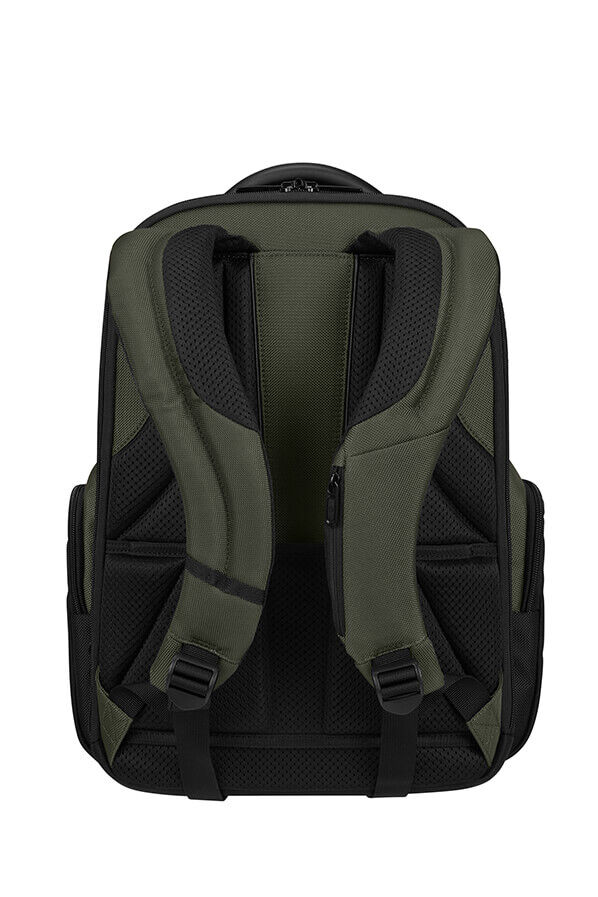 Samsonite Pro-Dlx 6 Backpack 3 Volume Expandable 15.6'  Gr&uuml;n