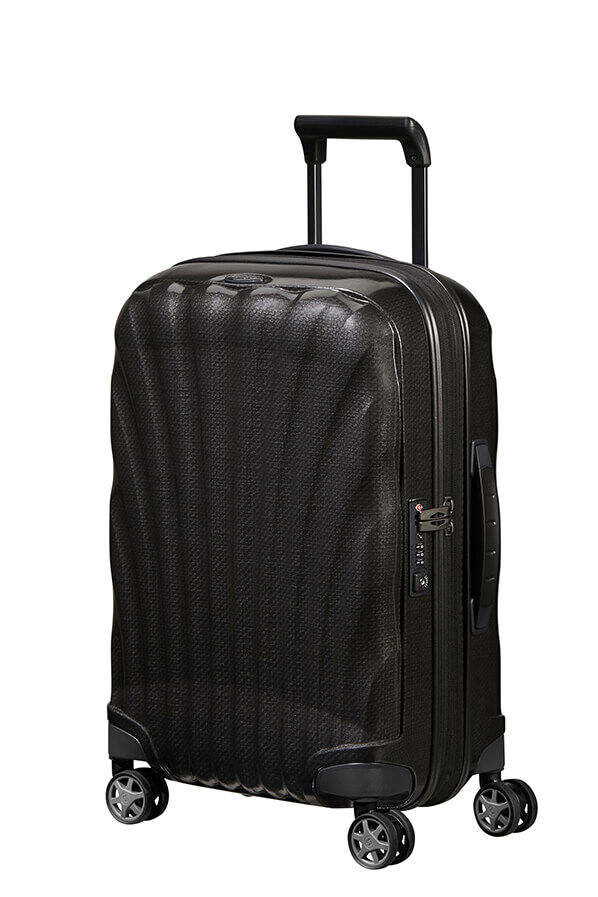 Samsonite C-Lite Spinner Expandable 55cm  Schwarz