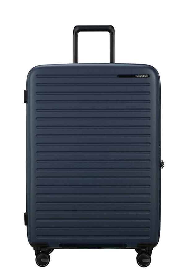 Samsonite Restackd Spinner Expandable 75cm  Midnight Samsonite Restackd Spinner Expandable 75cm  Midnight