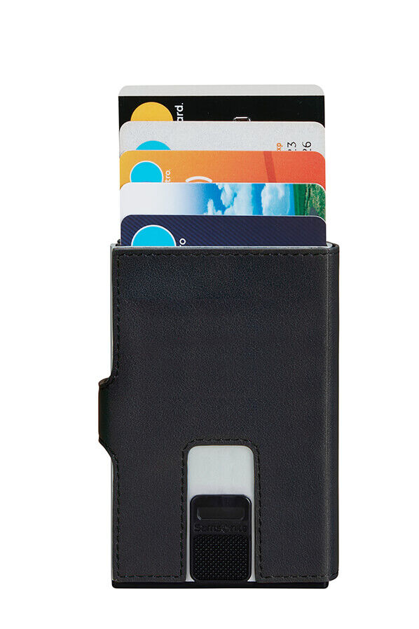 Samsonite Alu Fit 202 - Slide-up Wallet  Schwarz