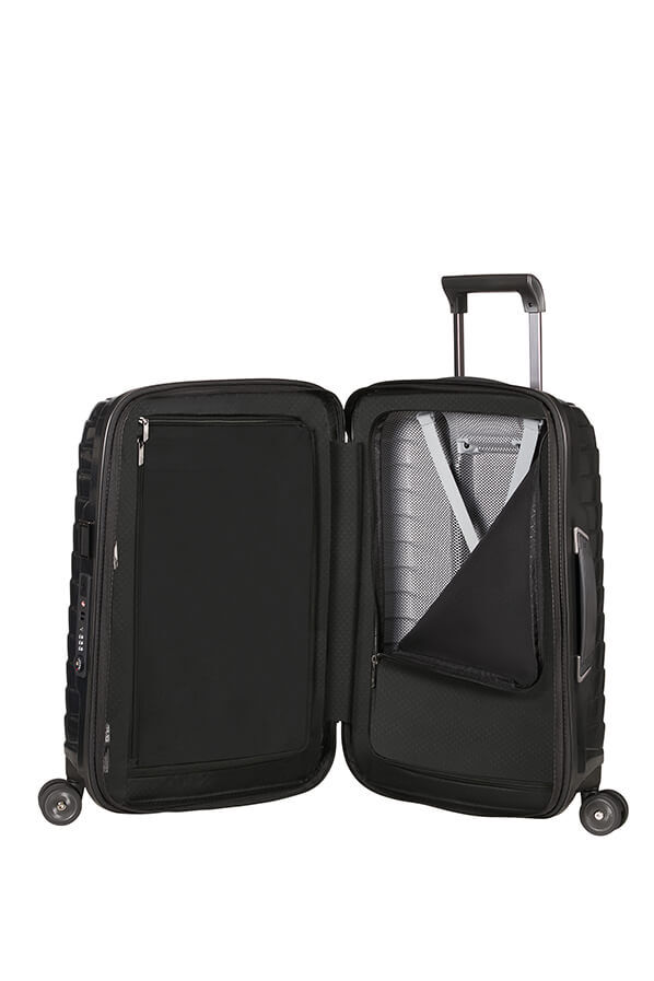 Samsonite Proxis Spinner Expandable 55cm  Black Samsonite Proxis Spinner Expandable 55cm  Black