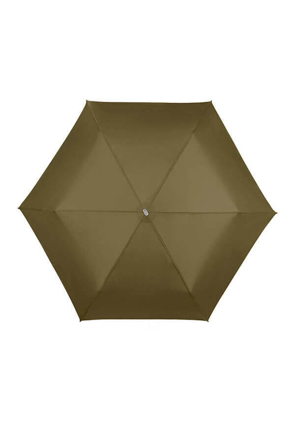Samsonite Alu Drop S 3 Sect. Manual Flat  Dark Olive Samsonite Alu Drop S 3 Sect. Manual Flat  Dark Olive