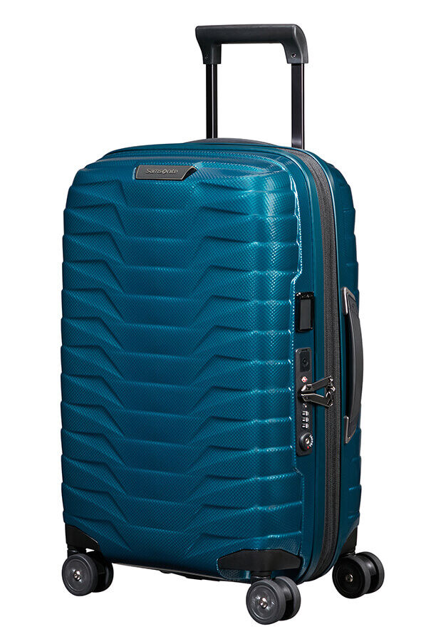 Samsonite Proxis Spinner Expandable Length 35cm 55cm  Petrol Blau