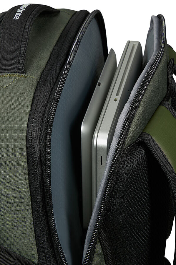 Samsonite Roadseeker Laptop Backpack Expandable L  Dark Olive