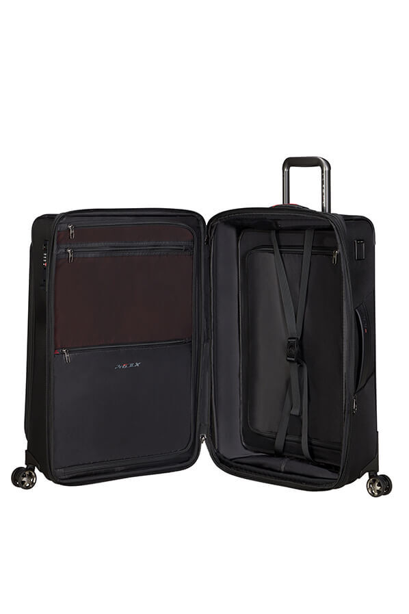 Samsonite Pro-Dlx 6 Trvl Spinner Expandable 67cm  Black