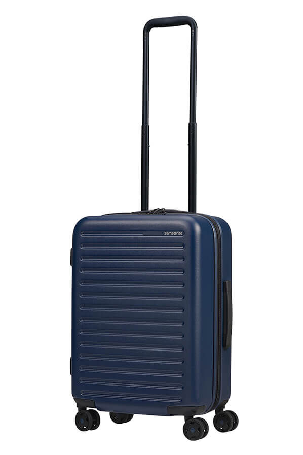 Stackd Spinner Expandable 55cm Fächer Navy | Rolling Luggage Deutschland