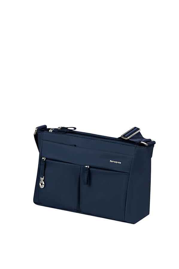 Samsonite Move 5.0 Horiz. Shoulder Bag + Flap  Dark Blue
