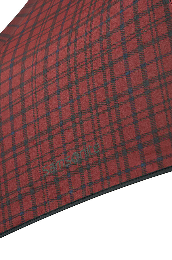 Samsonite Wood Classic S 3 Sect. Auto O/C Short  Bordeaux Scottish