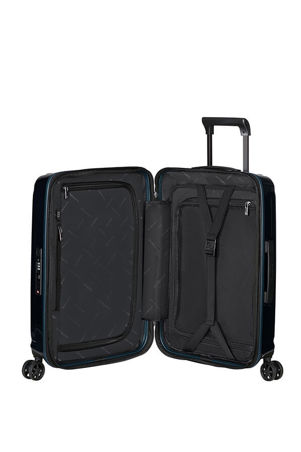 Samsonite Nuon Spinner Expandable 55cm  Metallic Dark Blue