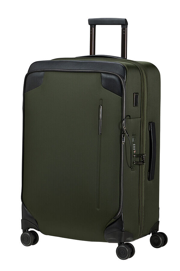 Samsonite Splendix Spinner DF Expandable 67cm  Green/Black Samsonite Splendix Spinner DF Expandable 67cm  Green/Black