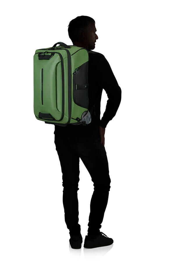 Samsonite Ecodiver Duffle with wheels 55/20 Backpack  Stone Green Samsonite Ecodiver Duffle with wheels 55/20 Backpack  Stone Green