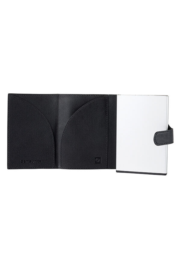 Samsonite Alu Fit 202 - Slide-up Wallet  Schwarz