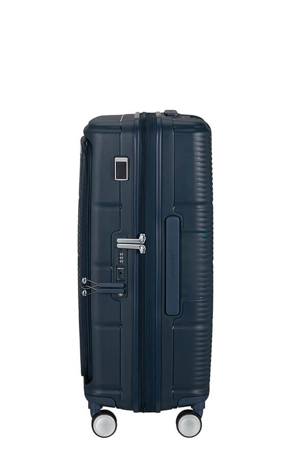 Samsonite Paralux Spinner Expandable Medium Sp 67cm  Midnight Navy Samsonite Paralux Spinner Expandable Medium Sp 67cm  Midnight Navy