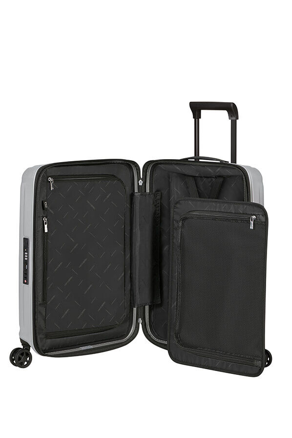 Samsonite Nuon Spinner Expandable 55cm  Matt Silver