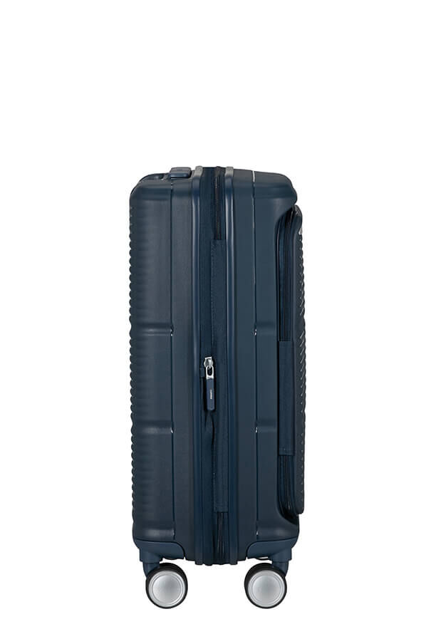 Samsonite Paralux Spinner Expandable Global Co 55cm  Midnight Navy Samsonite Paralux Spinner Expandable Global Co 55cm  Midnight Navy