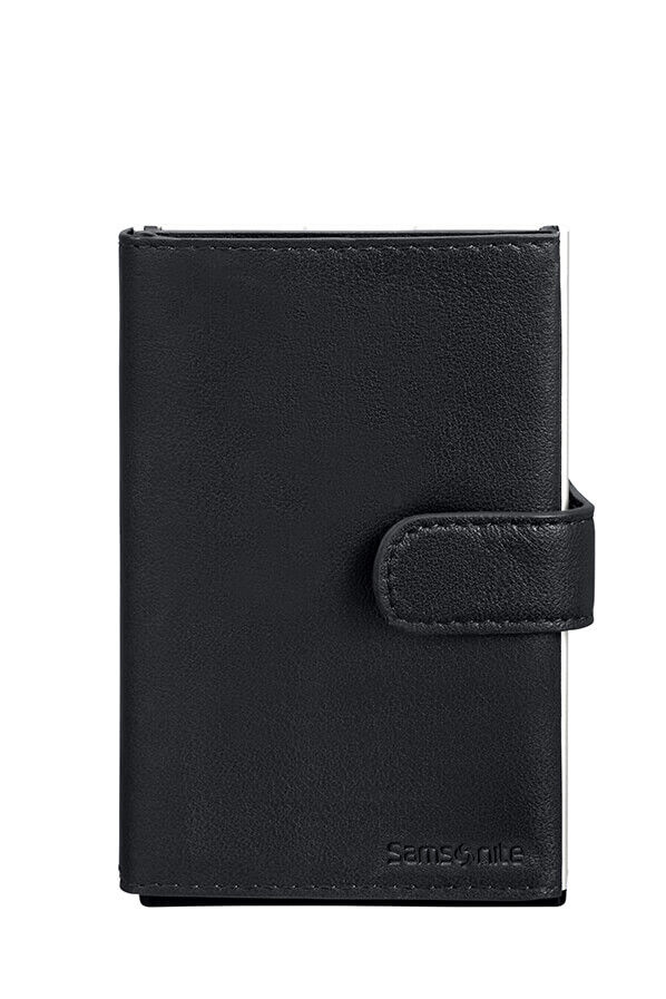 Samsonite Alu Fit 202 - Slide-up Wallet  Black Samsonite Alu Fit 202 - Slide-up Wallet  Black