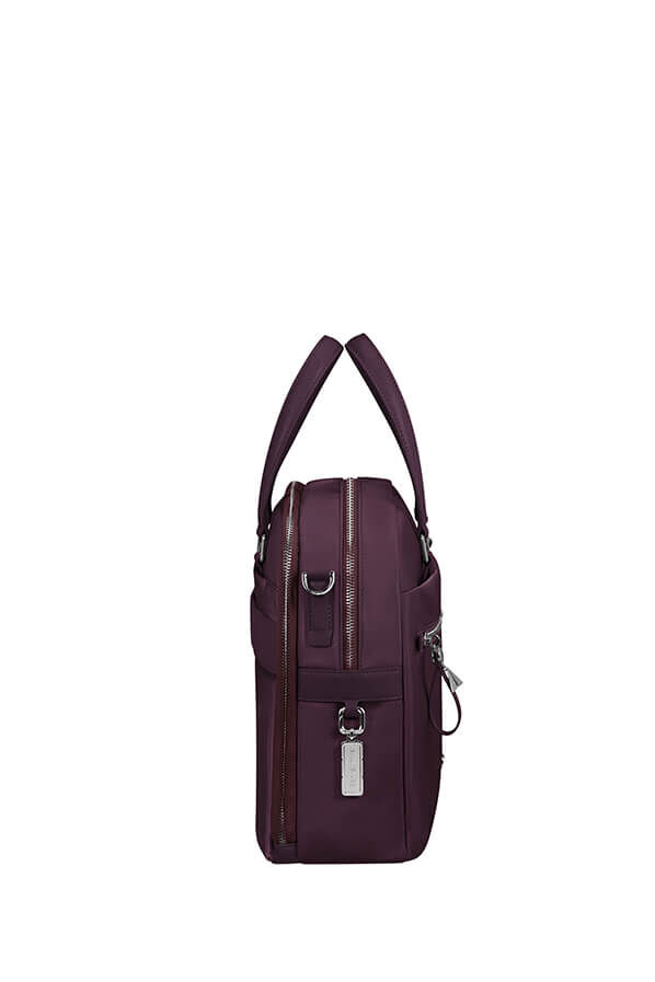 Samsonite Karissa Evo Bailhandle 15.6' 2 Comp  Burgundy Samsonite Karissa Evo Bailhandle 15.6' 2 Comp  Burgundy