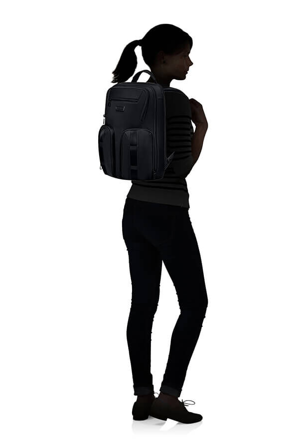 Samsonite Urban-Eye Backpack 14.1' 2 Pockets 14.1'  Schwarz Samsonite Urban-Eye Backpack 14.1' 2 Pockets 14.1'  Schwarz