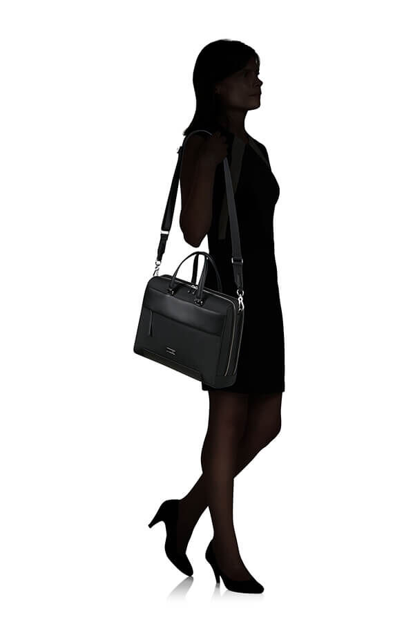 Samsonite Zalia 3.0 Bailhandle 2 Compartments 15.6'  Schwarz Samsonite Zalia 3.0 Bailhandle 2 Compartments 15.6'  Schwarz