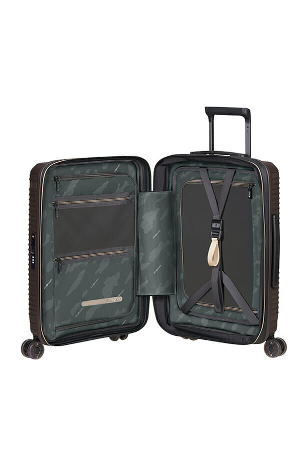Prodiver Trolley mit 4 Rollen erweiterbar 55cm | Samsonite Prodiver Hs Spinner Expandable 55cm  Coffee Bean