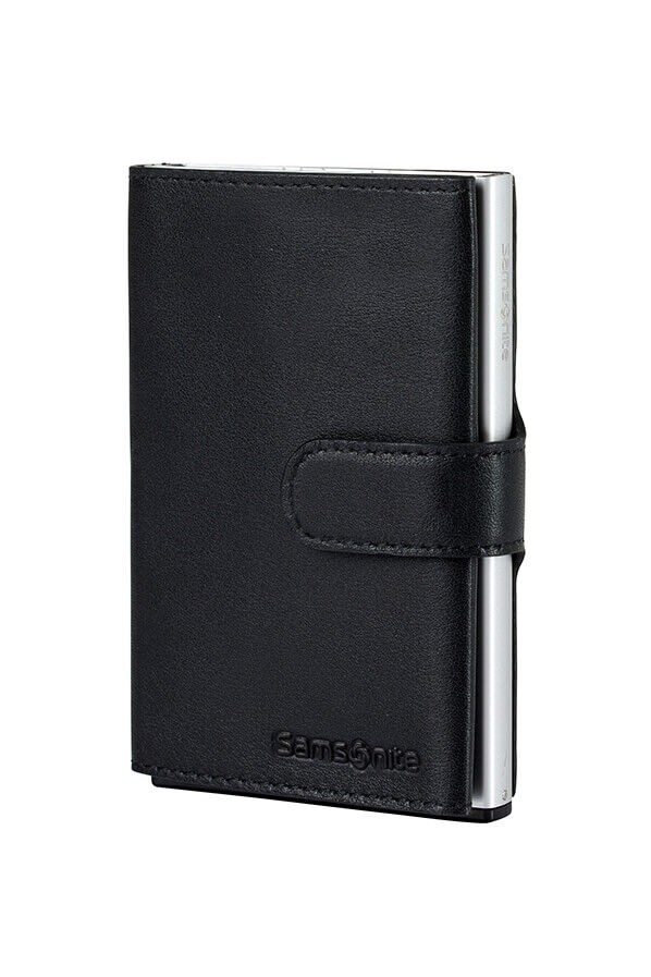 Samsonite Alu Fit 202 - Slide-up Wallet  Schwarz