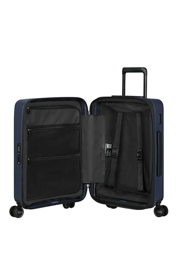 Samsonite Restackd Spinner Expandable Easy Access 55cm  Midnight Samsonite Restackd Spinner Expandable Easy Access 55cm  Midnight