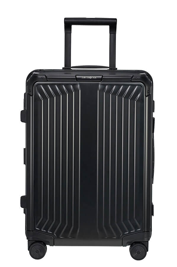 Samsonite Lite-Box Alu Spinner 55cm  Schwarz
