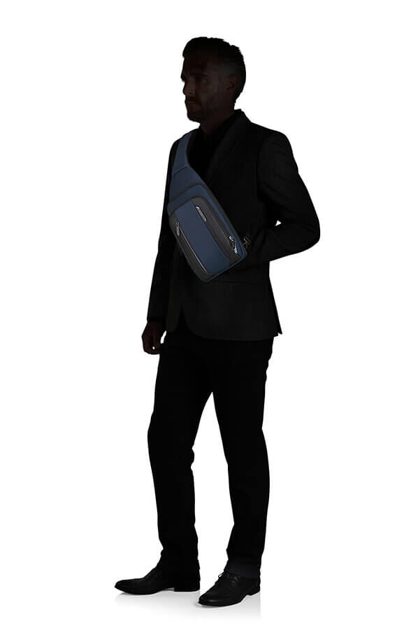 Samsonite Spectrolite 4.0 Sacks Slingbag  Blue Samsonite Spectrolite 4.0 Sacks Slingbag  Blue