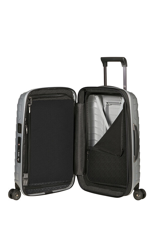Samsonite Proxis Spinner Expandable Length 35cm 55cm  Silver Samsonite Proxis Spinner Expandable Length 35cm 55cm  Silver