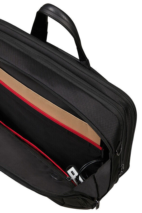 Samsonite Pro-Dlx 6 Bailhandle Expandable 17.3'  Schwarz