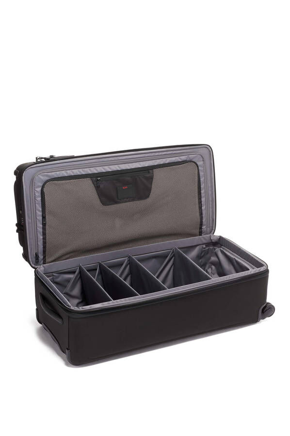 TUMI Alpha 3 TALL 4 WHL DUFFEL P/C Black