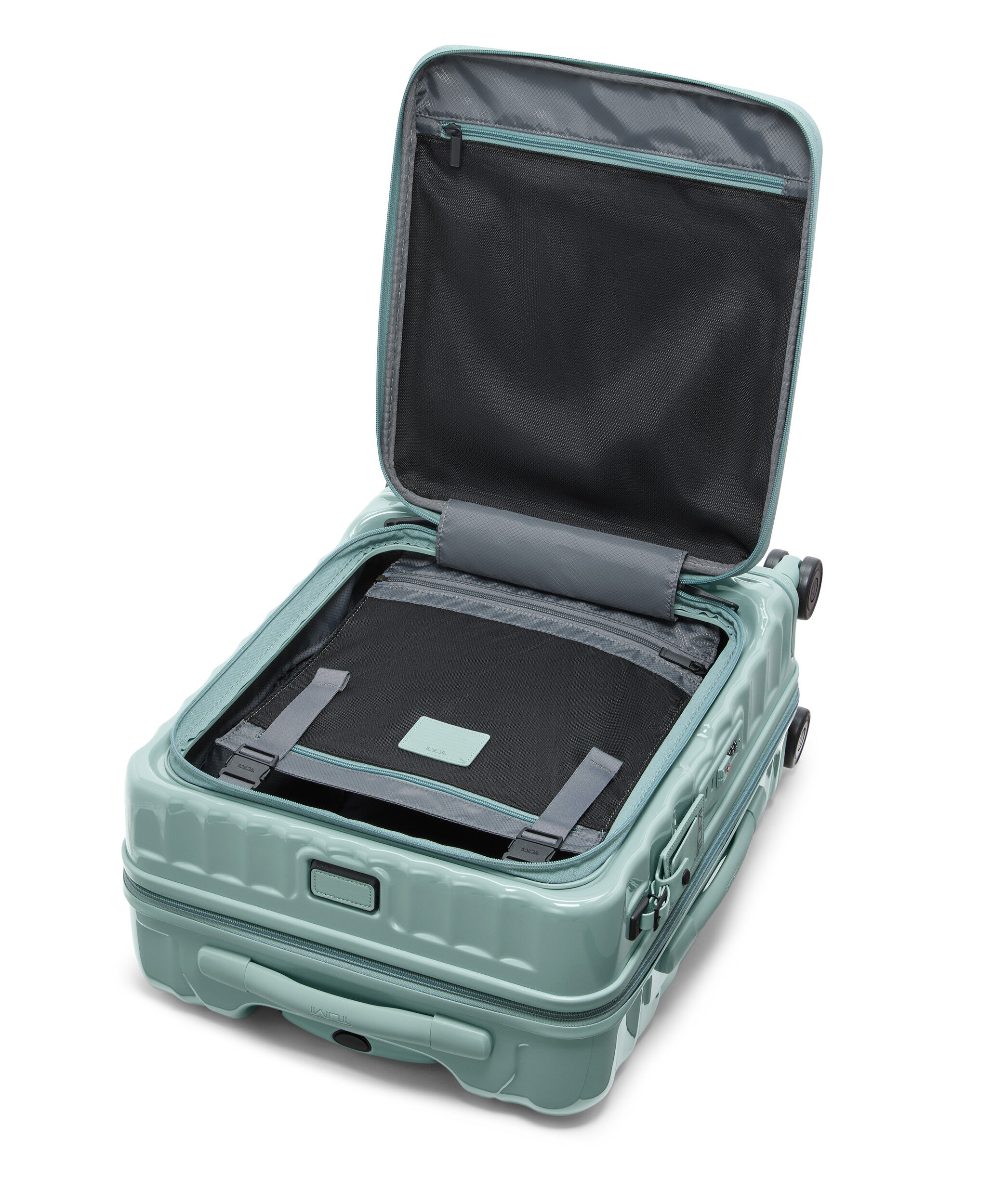 19 Degree Front Access Trolley mit 4 Rollen Erweiterbar 55cm