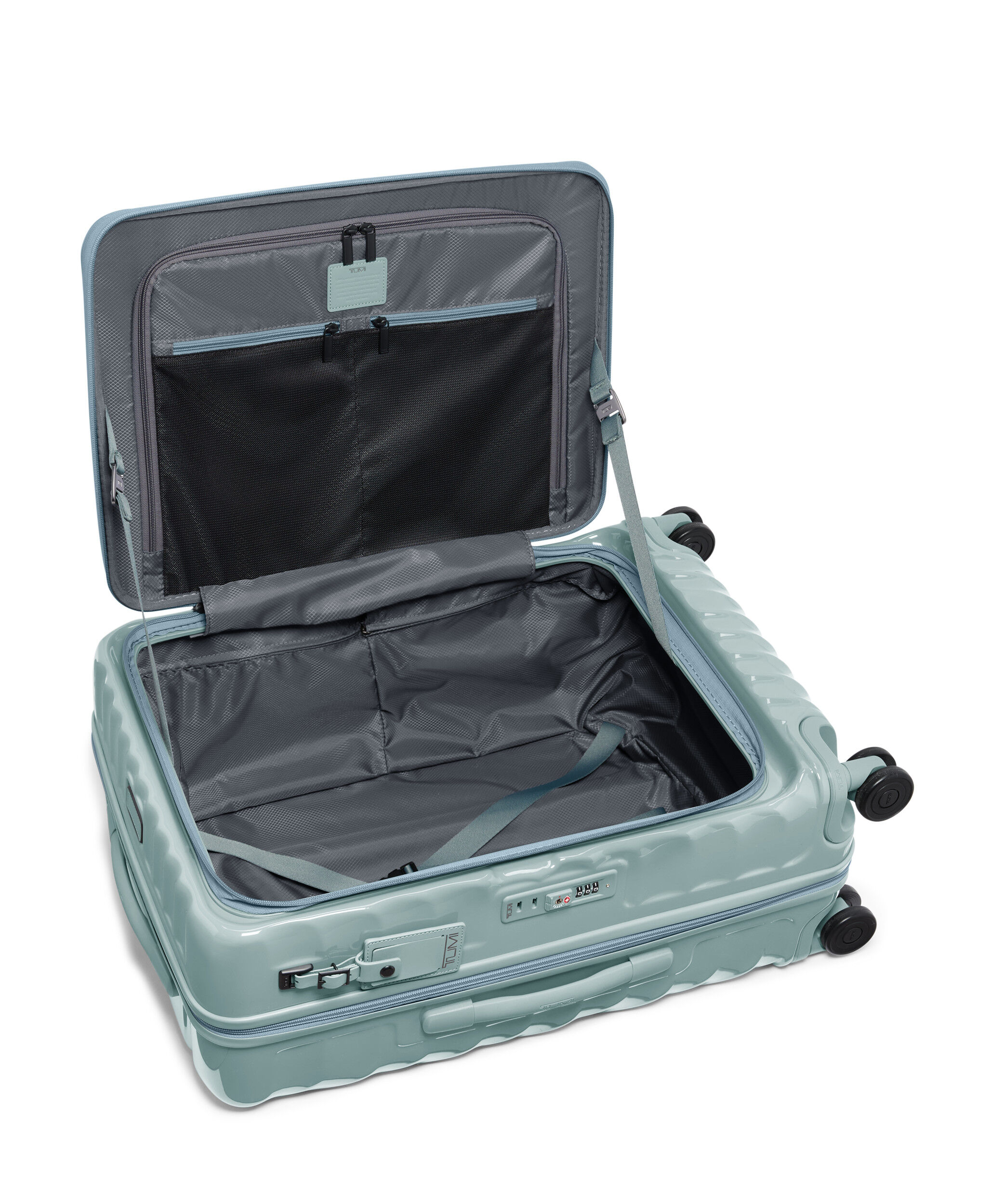 19 Degree Front Access Trolley mit 4 Rollen Erweiterbar 66 cm