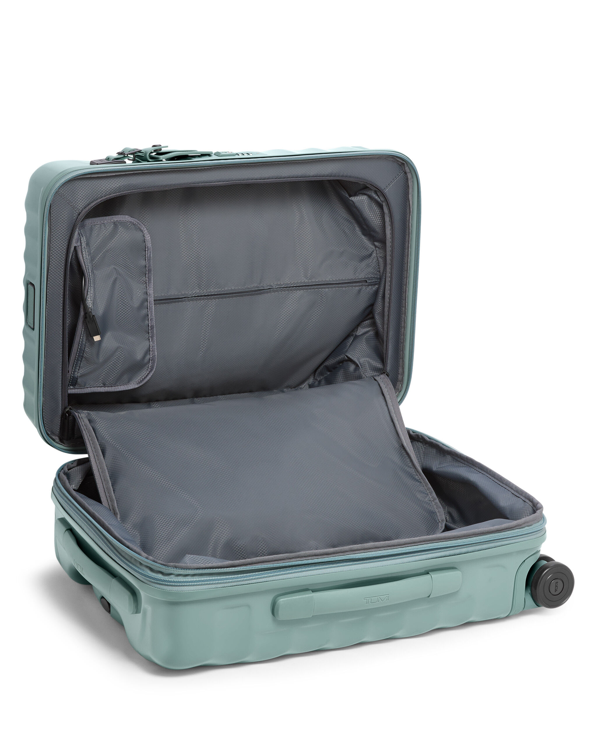 19 Degree Trolley mit 4 Rollen Erweiterbar 55 cm - Int.