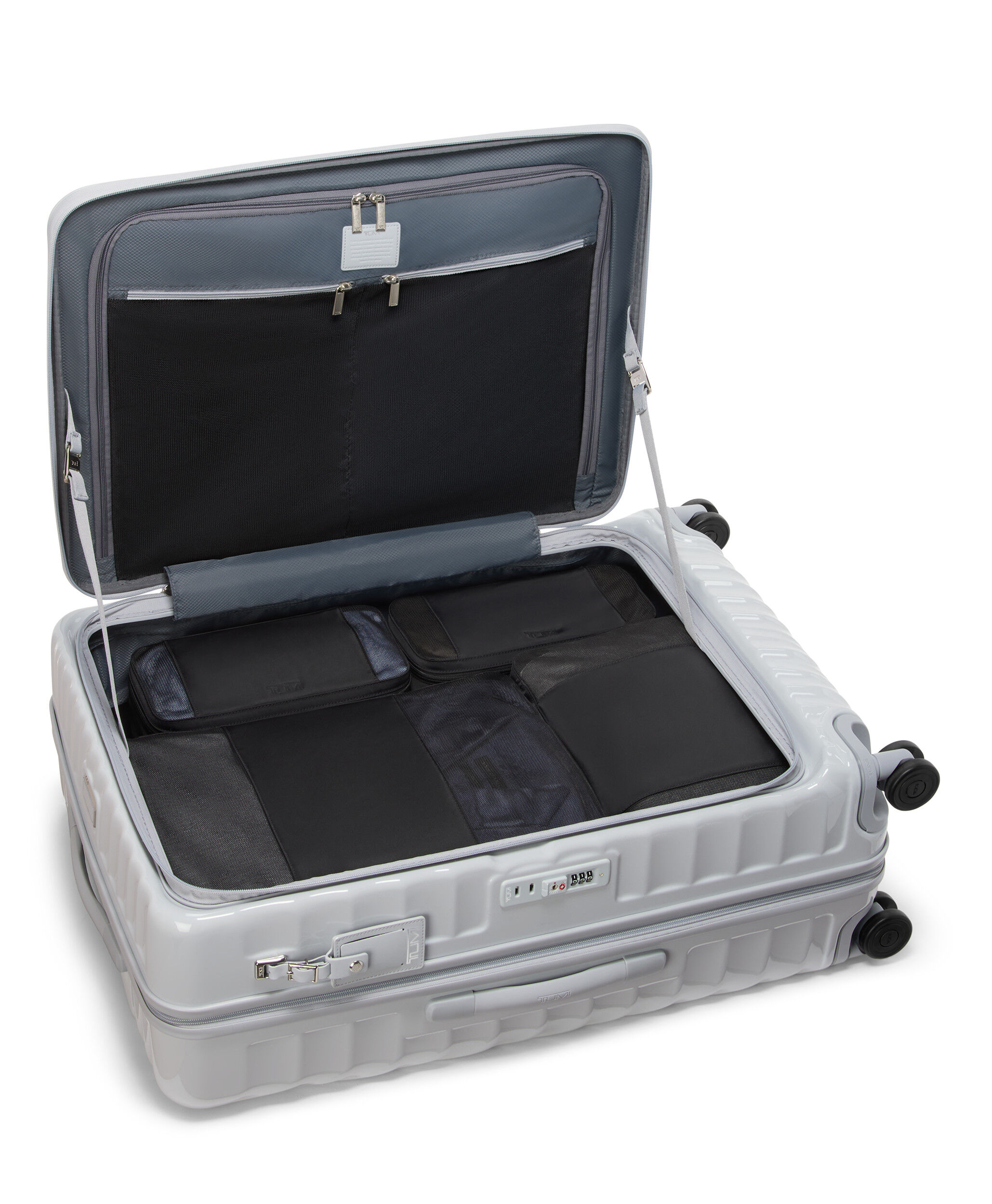 19 DEGREE FRONT ACCESS Trolley mit 4 Rollen Erweiterbar 66 cm
