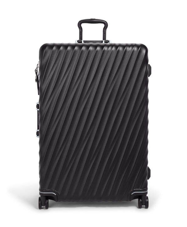 TUMI 19 DEGREE FRAME Extended Trip Checked Luggage 76 cm Black Texture TUMI 19 DEGREE FRAME Extended Trip Checked Luggage 76 cm Black Texture