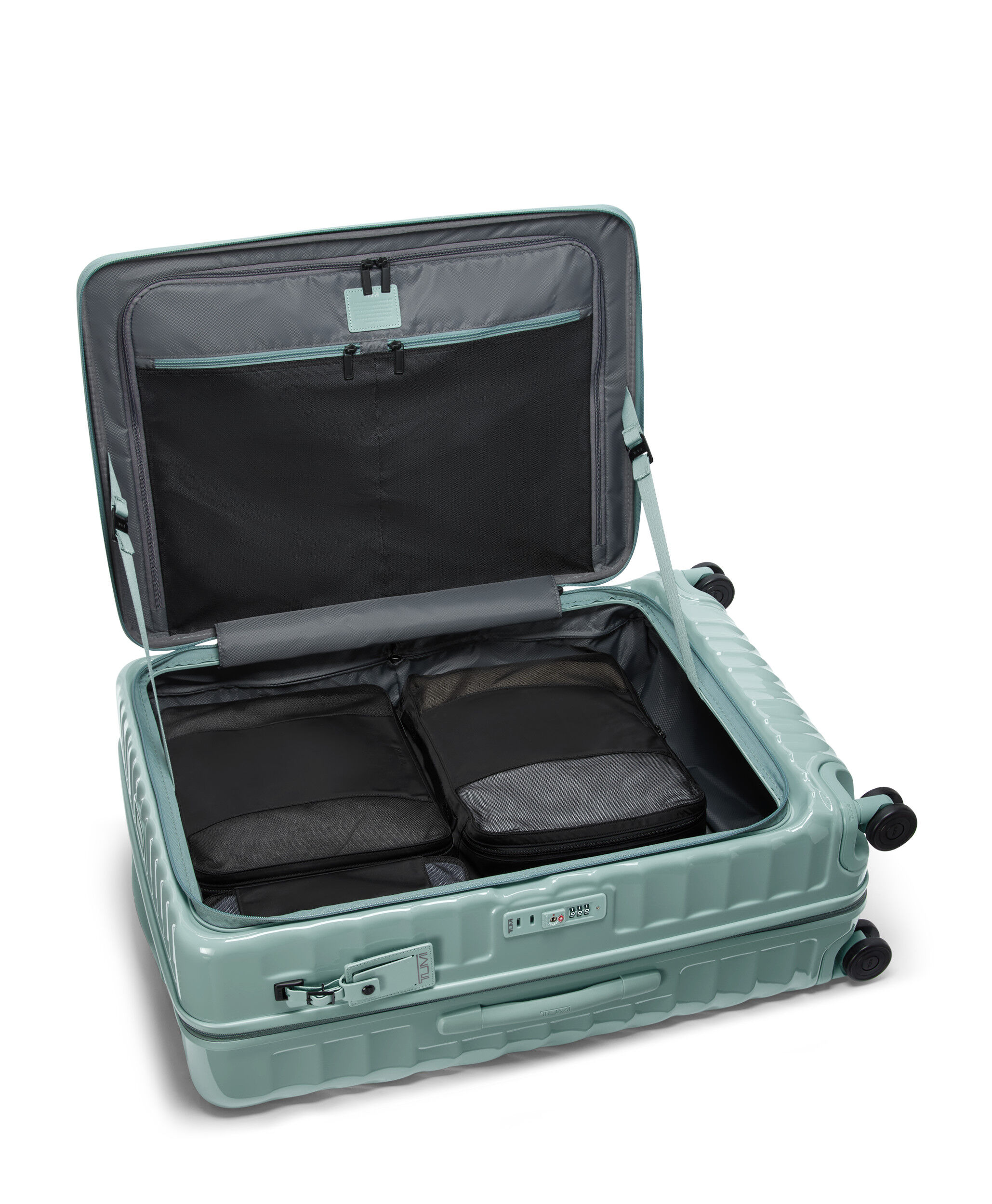 19 Degree Front Access Trolley mit 4 Rollen Erweiterbar 66 cm
