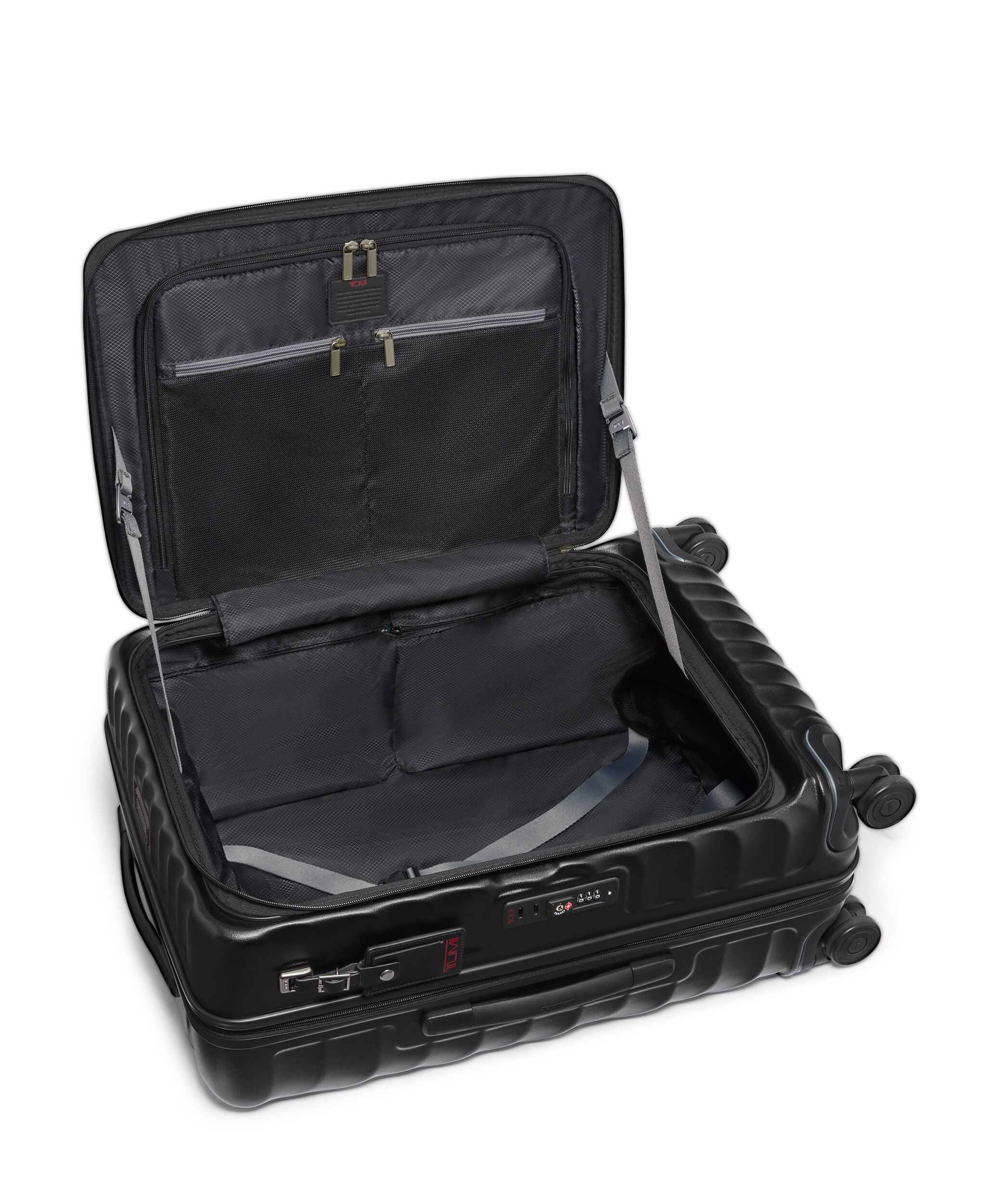 19 Degree Front Access Trolley mit 4 Rollen Erweiterbar 66 cm