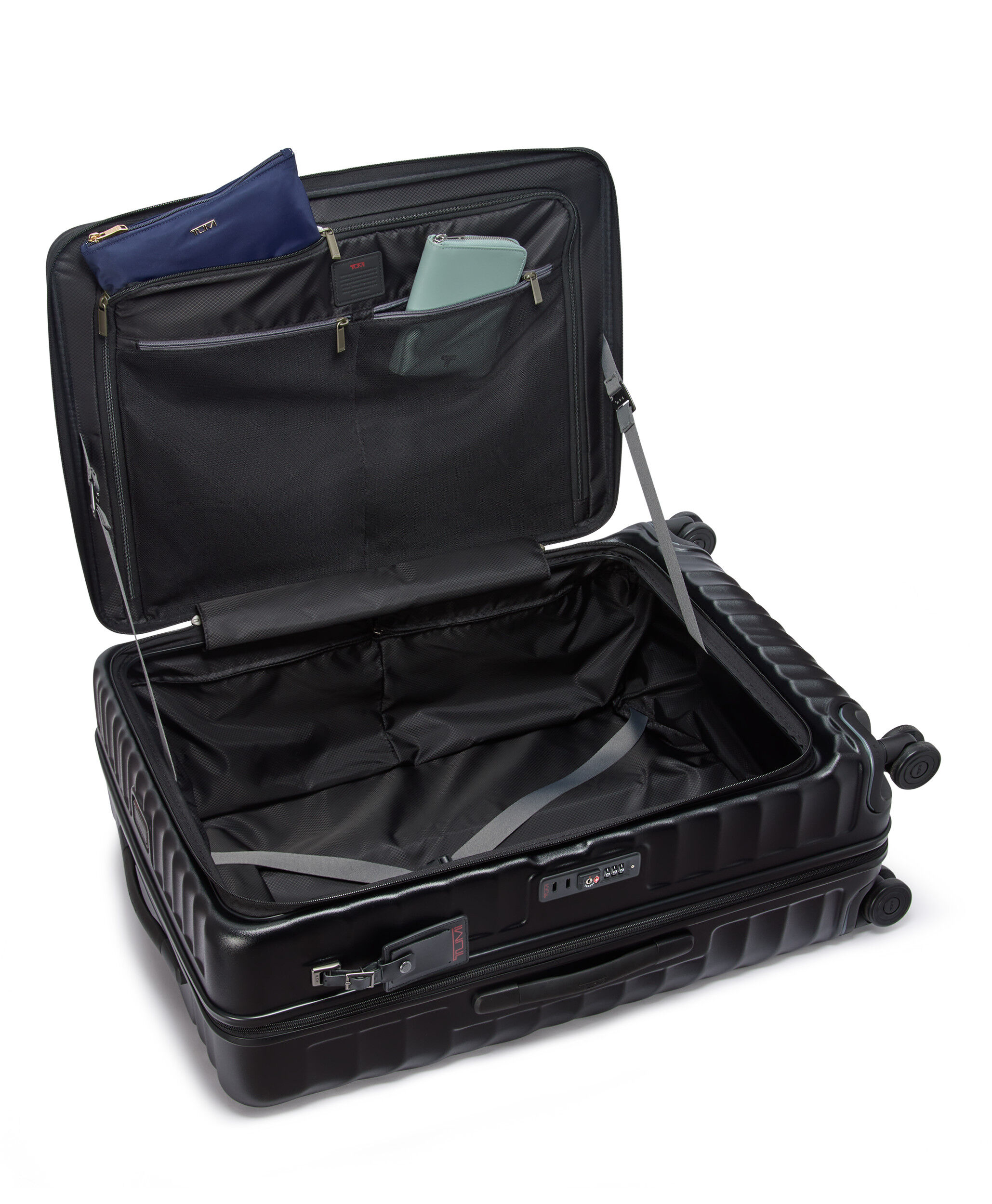 19 Degree Front Access Trolley mit 4 Rollen Erweiterbar 76cm