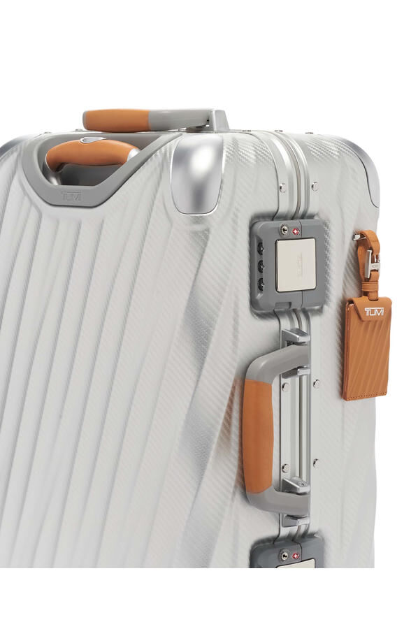 TUMI 19 Degree Aluminium INTERNATIONAL CARRY-ON Texture Silver