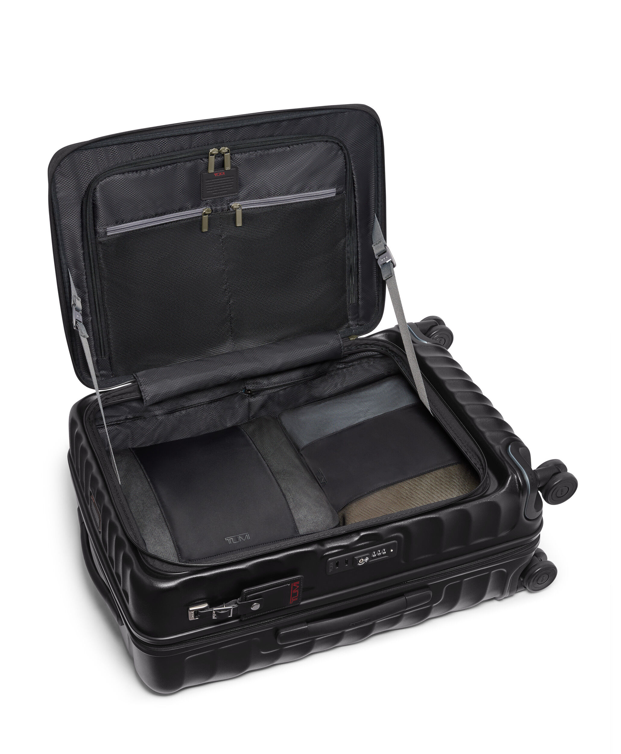 19 Degree Front Access Trolley mit 4 Rollen Erweiterbar 66 cm