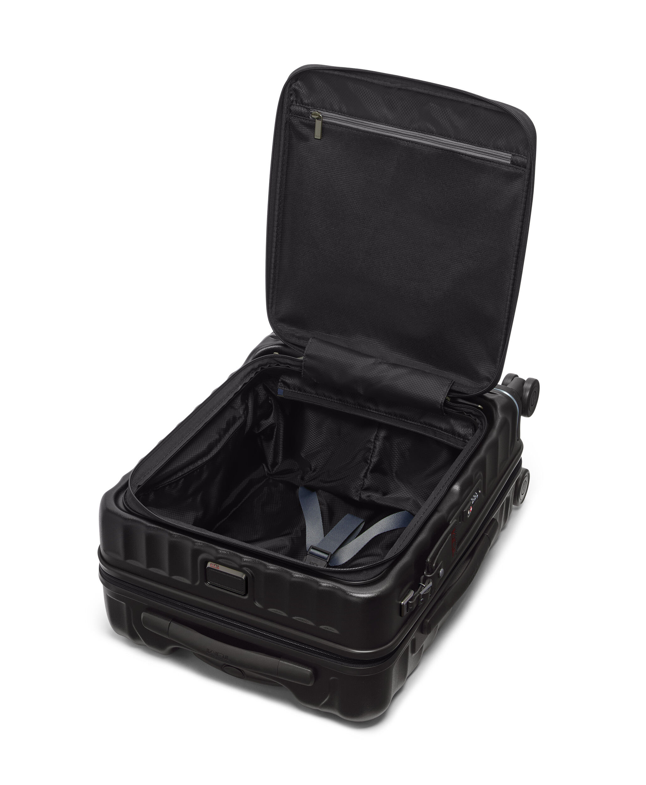 19 Degree Front Access Trolley mit 4 Rollen Erweiterbar 55cm
