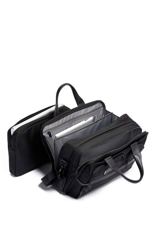 TUMI Alpha 3 EXP ORG LAPTOP BRIEF Black