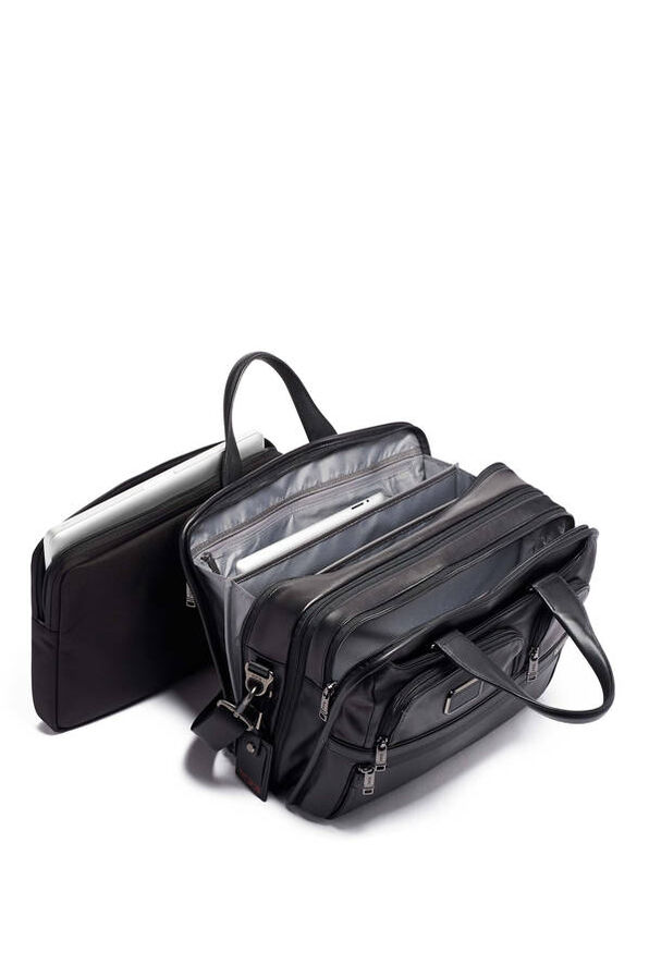 TUMI Alpha 3 EXP ORG LAPTOP BRIEF Black TUMI Alpha 3 EXP ORG LAPTOP BRIEF Black