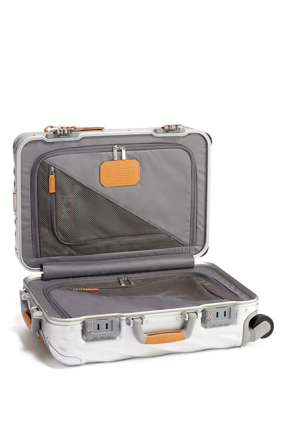 TUMI 19 Degree Aluminium INTERNATIONAL CARRY-ON Texture Silver TUMI 19 Degree Aluminium INTERNATIONAL CARRY-ON Texture Silver