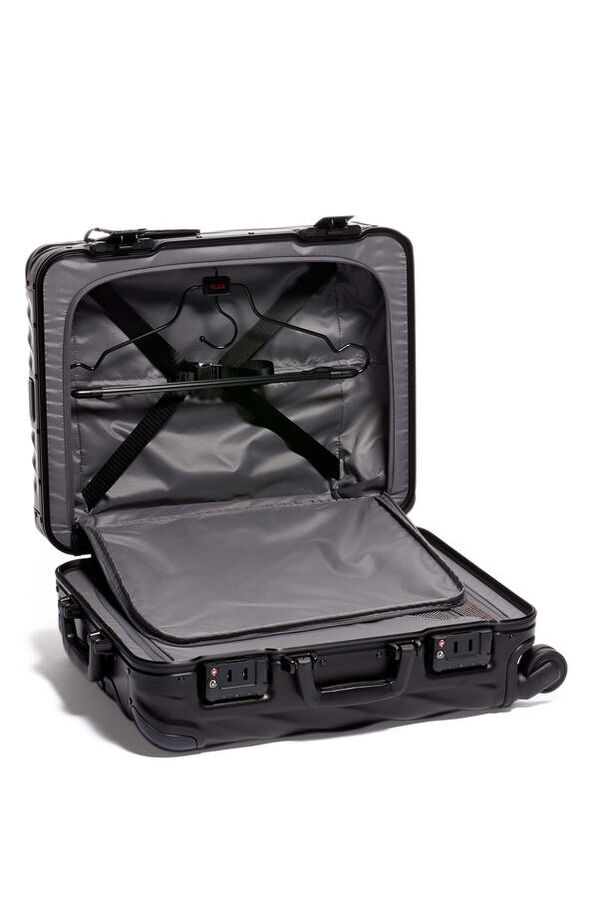 TUMI 19 Degree Aluminium CONTINENTAL CARRY-ON Matte Black TUMI 19 Degree Aluminium CONTINENTAL CARRY-ON Matte Black